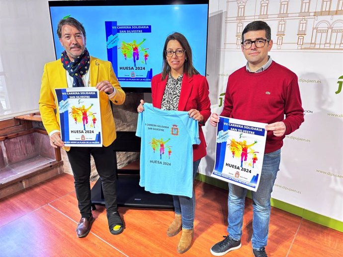 Presentación de la VII Carrera Solidaria San Silvestre de Huesa.