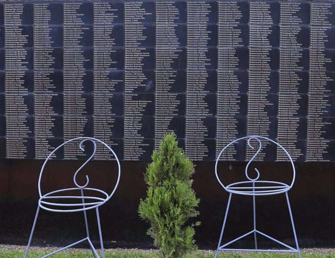 Archivo - Memorial al genocidio de 1994 en la capital de Ruanda, Kigali