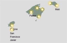 El tiempo hoy, miércoles 18 de diciembre, en Baleares.