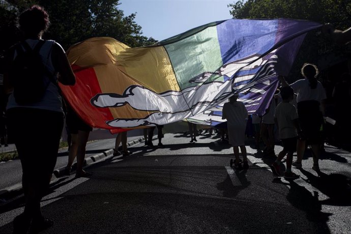 Archivo - Desfile del Pride Barcelona 2023, a 15 de julio de 2023, en Barcelona, Cataluña (España).