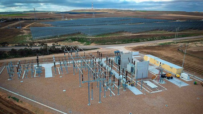 Subestación eléctrica construida por Lantania en Valladolid