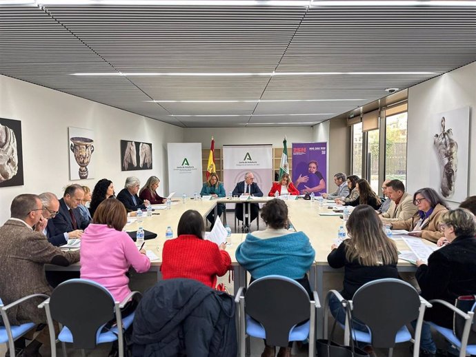 Reunión de la comisión provincial contra la violencia de género de Jaén.