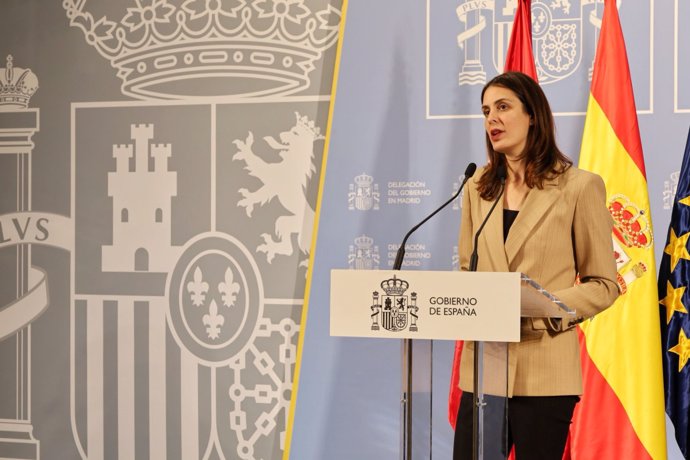 Rita Maestre ofrece declaraciones tras reunirse con el delegado del Gobierno en Madrid