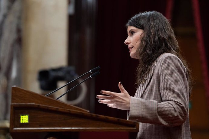 La portavoz de Junts en el Parlament, Mònica Sales