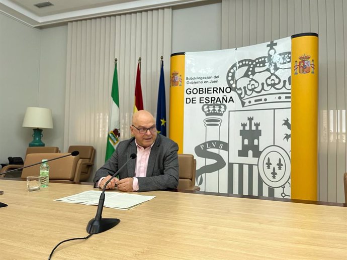 Archivo - El subdelegado del Gobierno en Jaén, Manuel Fernández.