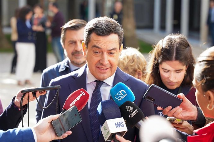 El presidente de la Junta, Juanma Moreno (Fotografía de archivo)