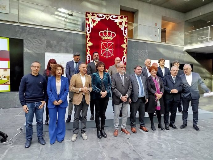 Acto conmemorativo del 40º aniversario de la aprobación de la ley foral de la Cámara de Comptos