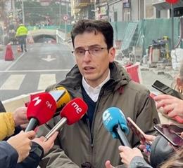 El portavoz del Grupo Municipal Socialista en el Ayuntamiento de Valladolid, Pedro Herrero.