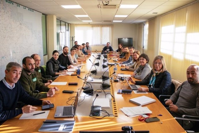 La consejera de Agricultura, Ganadería, Mundo Rural y Medio Ambiente, Noemí Manzanos, participa en la reunión de trabajo del Foro sobre la Sanidad Animal de La Rioja