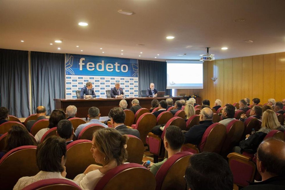 El presidente de la Federación Empresarial Toledana (Fedeto), Javier de Antonio Arribas.