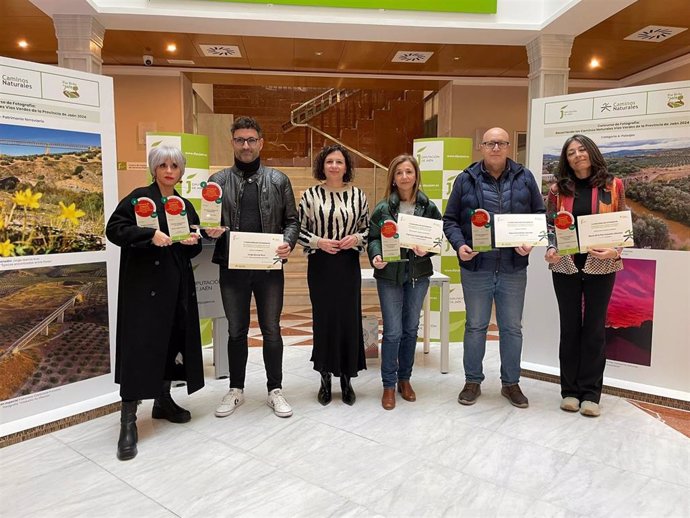 Entrega de premios del II Concurso de Fotografía 'Recorriendo las Vías Verdes de la provincia de Jaén'.