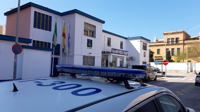 Vista de la Jefatura de la Policía Local de La Línea de la Concepción (Cádiz)