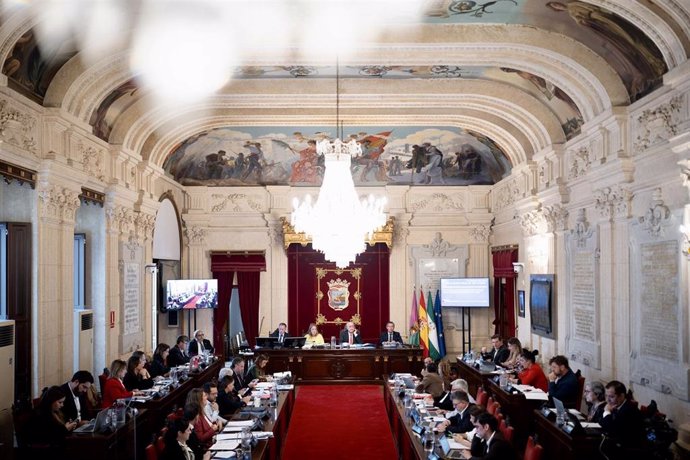 Pleno del Ayuntamiento de Málaga