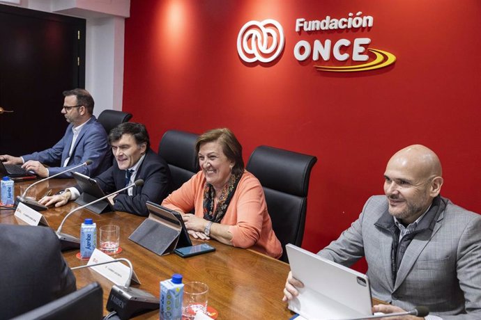 El Patronato de Fundación ONCE reunido en Madrid.