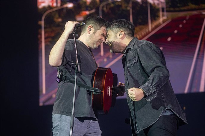 El grup Estopa en un concert