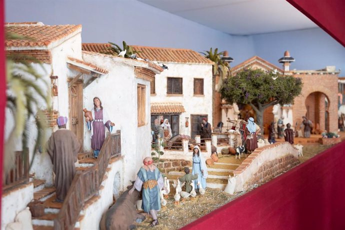 El Mupam acoge la exposición 'El Belén Monumental' de la Asociación Belenista de Málaga 'La Alcazaba'