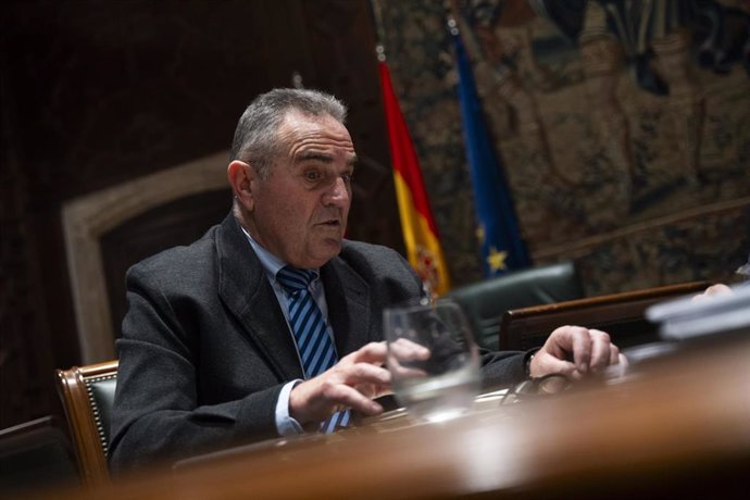 El vicepresidente segundo y conseller para la Recuperación Económica y Social de la Comunitat Valenciana, Francisco José Gan Pampols, durante una reunión en el Palau de la Generalitat