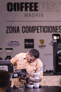 Archivo - Competición de CoffeFest