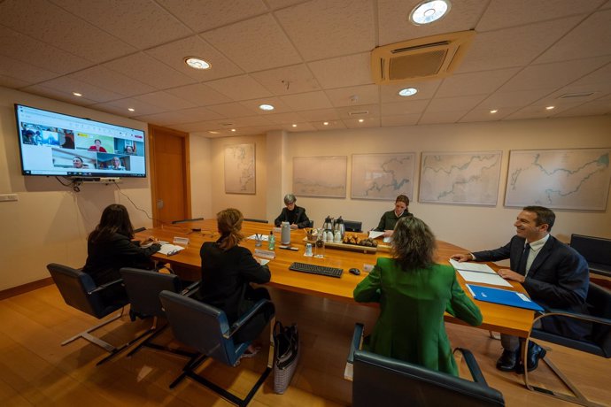 Archivo - Reunión del Patronato del Centro Tecnológico del Mar-Fundación Cetmar presidada por el conselleiro do Mar, Alfonso Villares