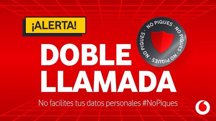 Archivo - Alerta de Vodafone España ante una campaña de fraude