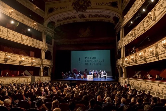 Archivo - Arxiu - Imatge de recurs de la gala dels premis a les Arts Escèniques