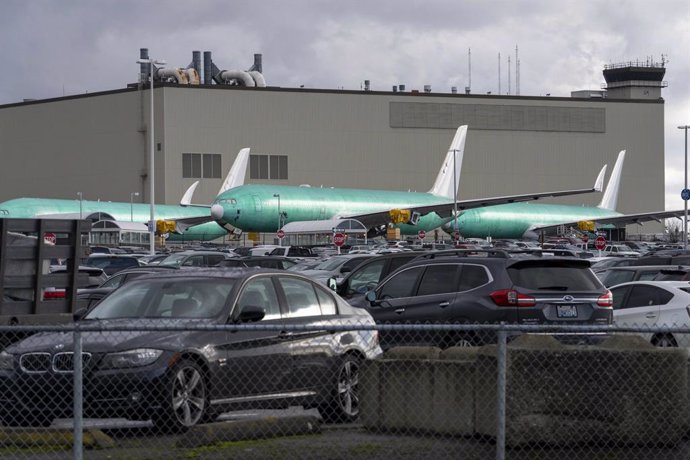 Archivo - 11 January 2024, US, Everett: A general view of the Boeing Everett Factory. The facility is one of the largest buildings in the world. After an incident with a Boeing 737 Max 9 airplane almost a week ago, the Federal Aviation Administration (FAA