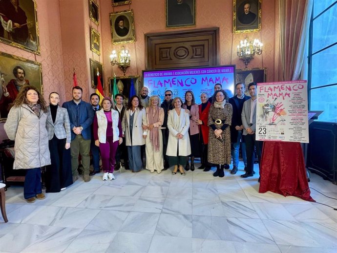 Presentación del concierto solidario 'Flamenco MAMA