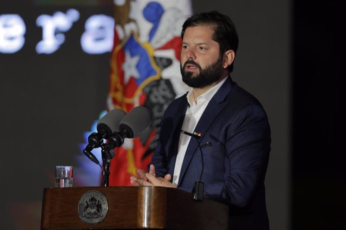 El presidente de Chile, Gabriel Boric