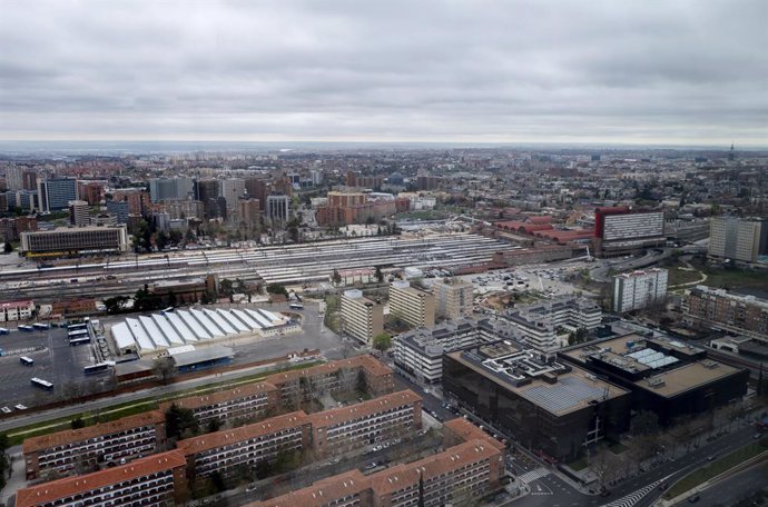 Archivo - Vista general del lugar donde se situará el Centro de Negocios de Madrid Nuevo Norte (MNN)