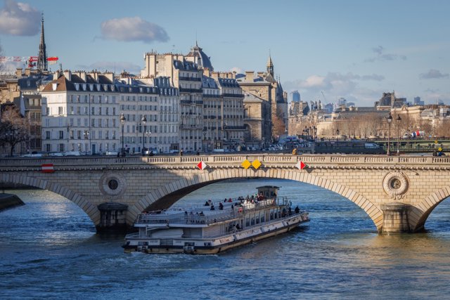 Paseos por el Sena en Paris