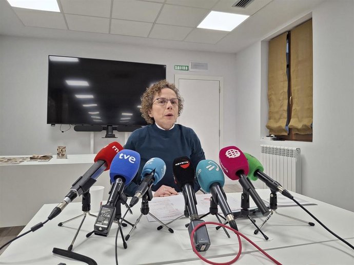 La directora de Cáritas Diocesana Pamplona-Tudela, Maite Quintana.