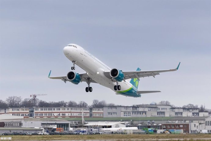 Airbus A321XLR de Aer Lingus.