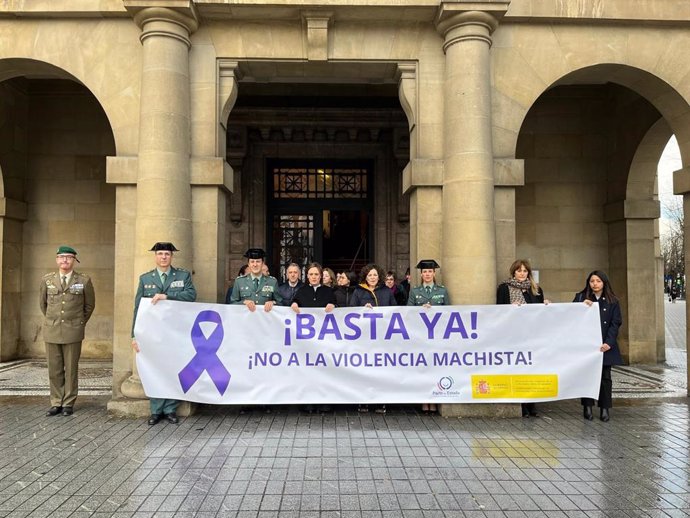 La Delegación del Gobierno en Navarra condena el asesinato por violencia de género de una mujer en Lugo