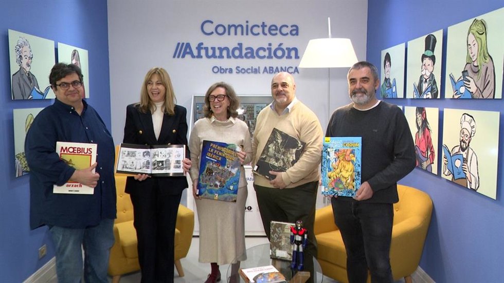 Imagen de la presentación de la Comicteca.