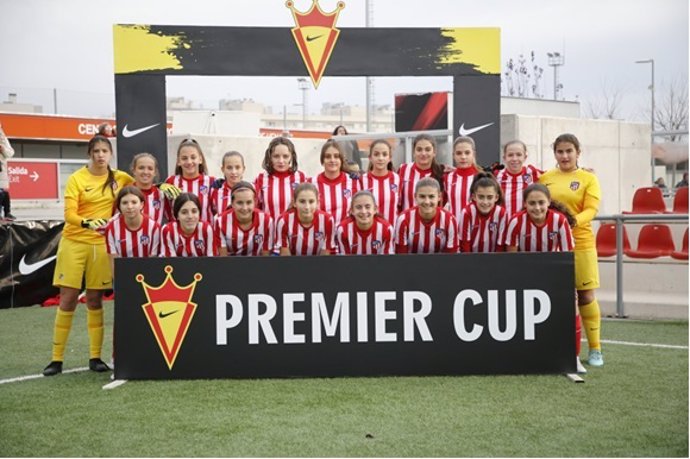 Imagen del Atlético de Madrid durante la Nike Premier Cup