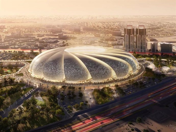 El proyecto del estadio en Al Khobar (Arabia Saudí).