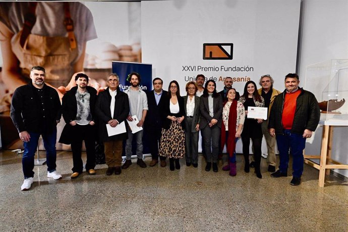 Entrega de galardones del XXVI Premio Fundación Unicaja de Artesanía.