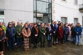 Foto: Instituciones y sociedad civil de Galicia guardan un minuto de silencio en repulsa del crimen machista de Viveiro (Lugo)