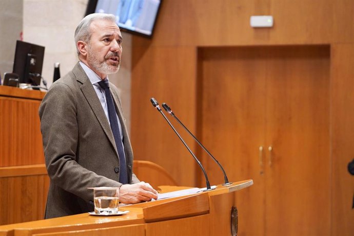 El presidente del Gobierno de Aragón, Jorge Azcón.