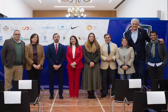 Presentación en la Diputación de los Campeonatos de España de Selecciones Autonómicas Cadete e Infantil de baloncesto.