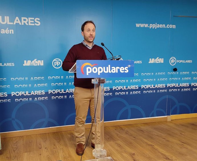 Archivo - El presidente provincial del Partido Popular de Jaén, Erik Domínguez/Archivo