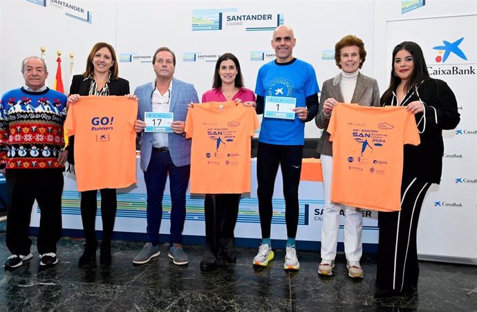 Presentación de la San Silvestre de Santander