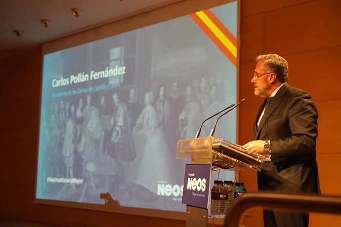 El Presidente De Las Cortes De Castilla Y León, Carlos Pollán, En La Inauguración De La Jornada 'Historia Para Unir. Historia Para Enseñar'