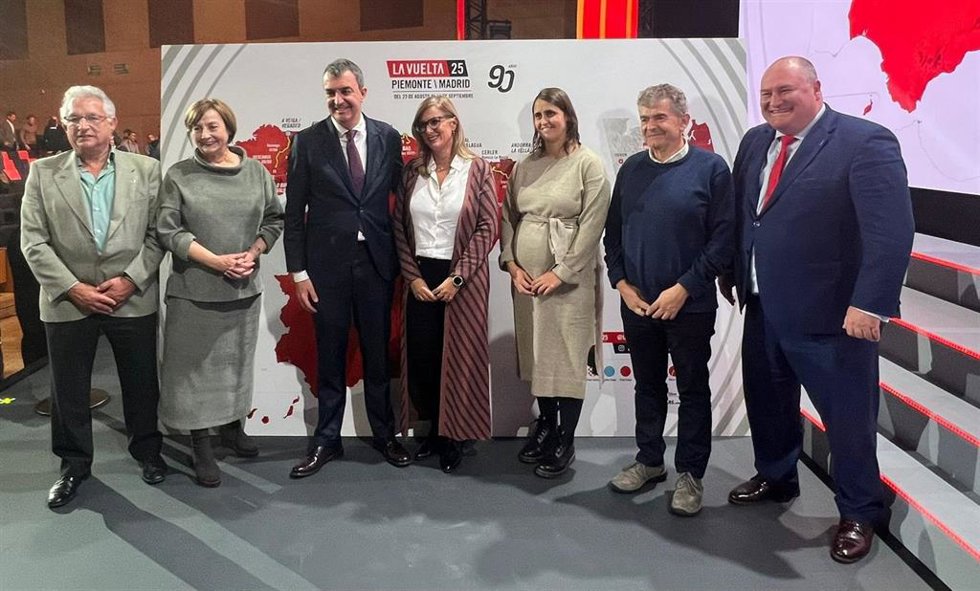 Presentación de las etapas en Asturias de La Vuelta