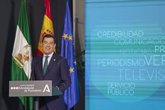 Foto: Moreno preside este viernes la entrega de los Premios Andalucía de Periodismo 2024, que reconocen a Curri Valenzuela