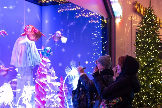 Escaparate Navideño en Paris