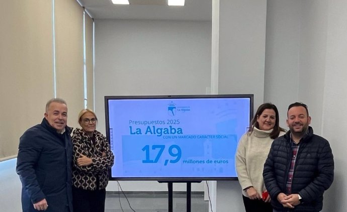 Presentación del presupuesto de La Algaba para 2025.