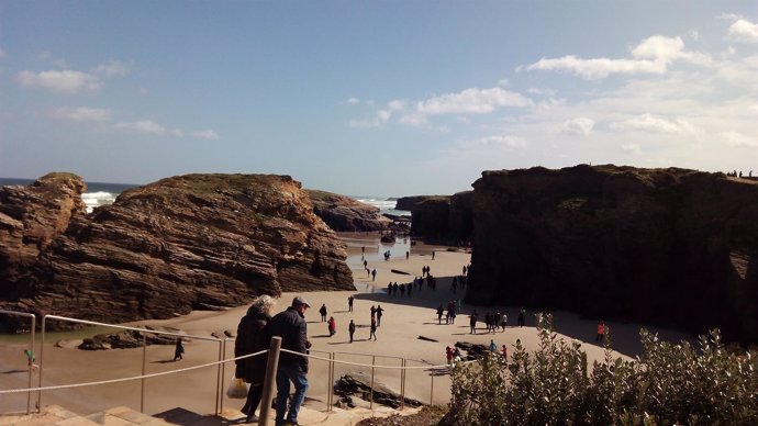 Archivo - Playa de As Catedrais