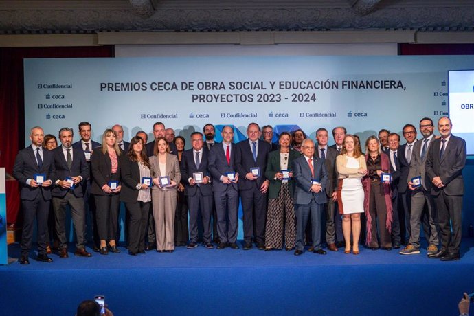 CECA premia a 22 iniciativas de Obra Social y Educación Financiera de 2024