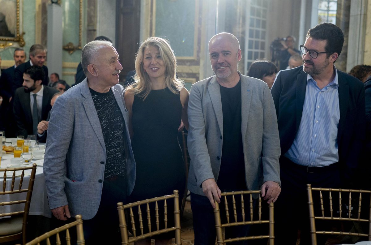 Díaz firma con CCOO y UGT el acuerdo para rebajar la jornada en 2025 ...